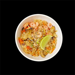 Тяхан с морепродуктами